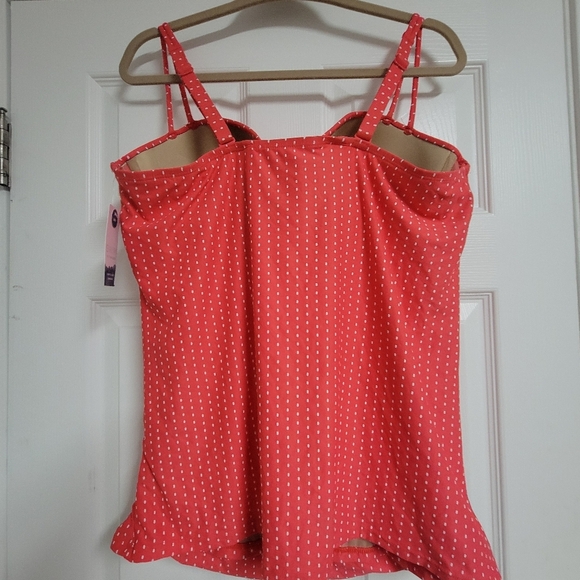 Cacique NWT Swim Tankini Top Size 38D. - Picture 2 of 9